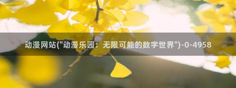动漫小说